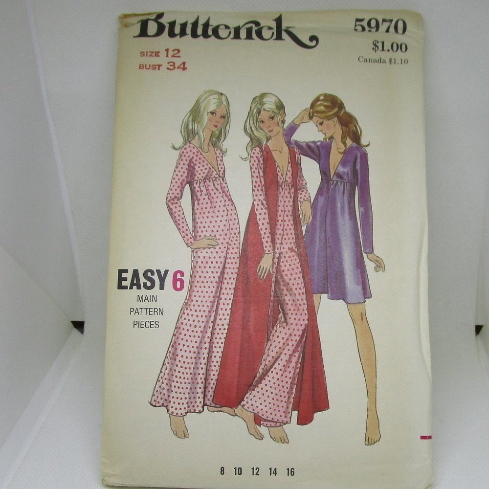 vintage sewing pattern